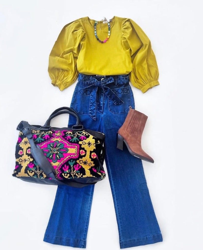 Jabari Necklace in Electric Rainbow