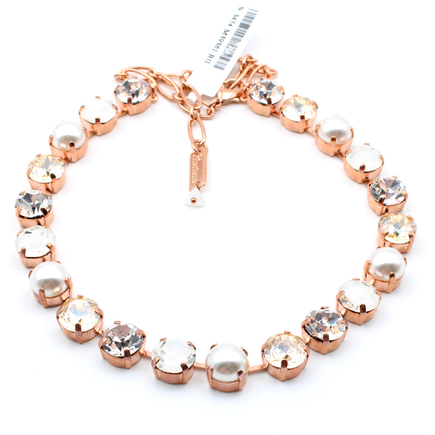 Barbados Collection Large Everyday Necklace in Rose Gold - MaryTyke's