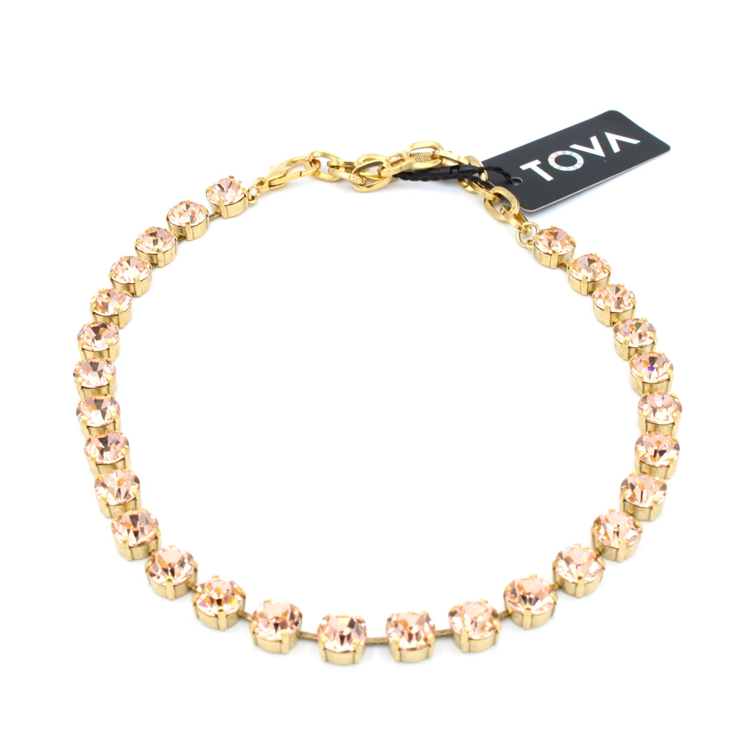 Peach Trently Necklace in Gold