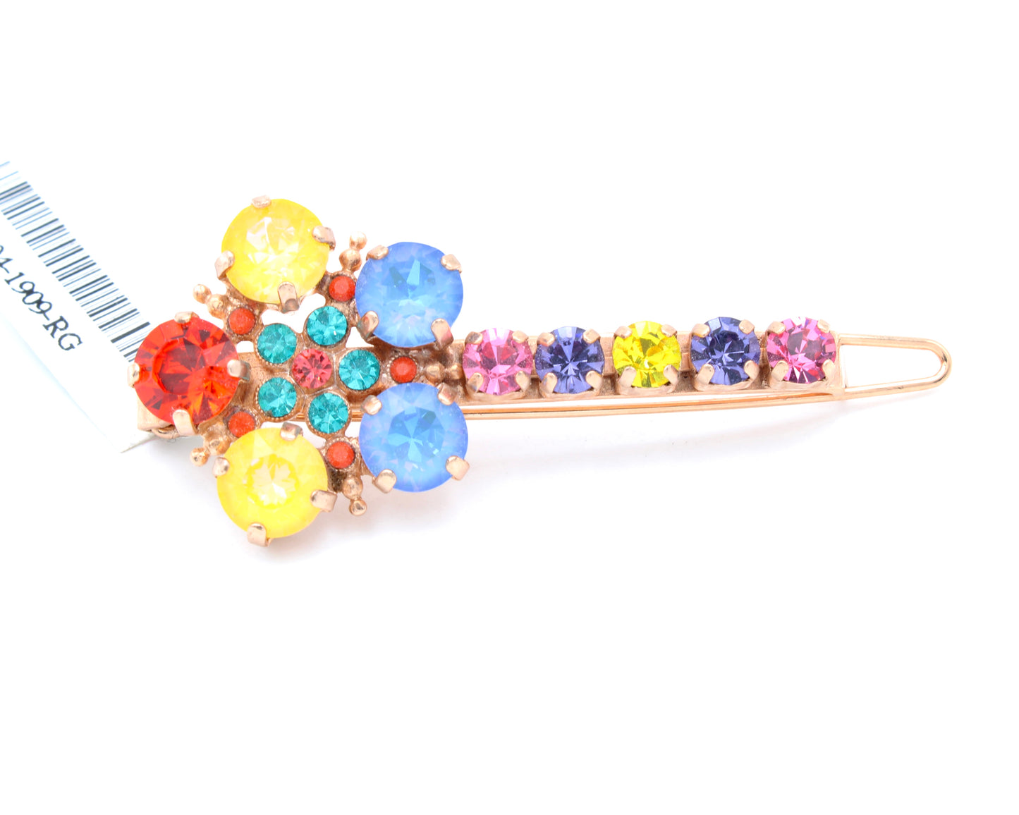 Poppy Collection Flower Barrette in Rose Gold - MaryTyke's