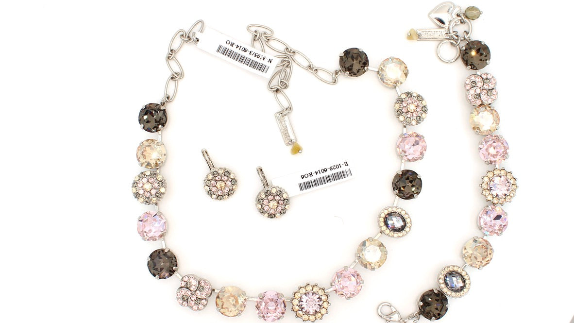 Champagne Kisses Extra Luxurious Cluster Necklace