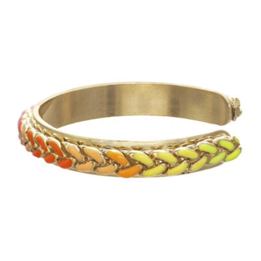 Selina Cuff in Watermelon Pastels