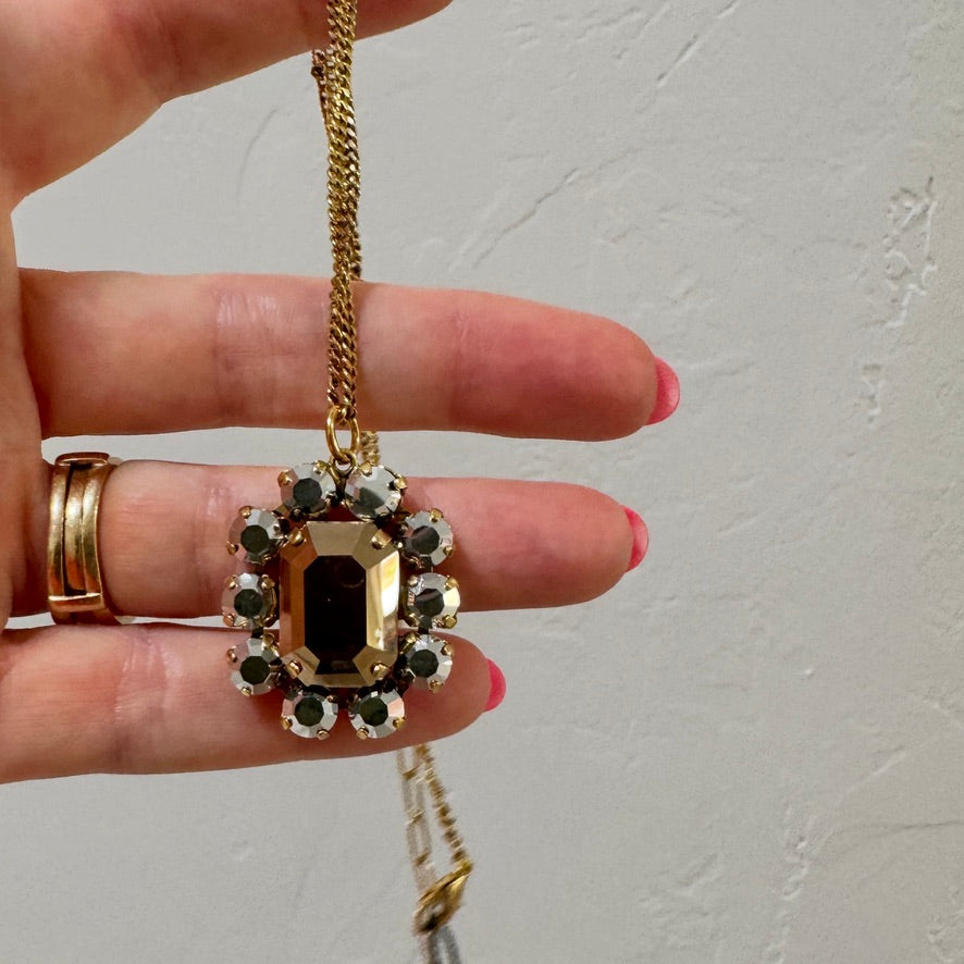 Emma Necklace in Mixed Metals