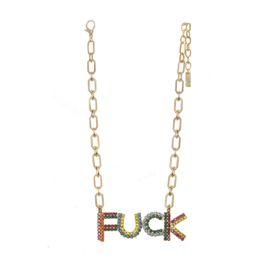 FU FU FUCK Necklace - MaryTyke's