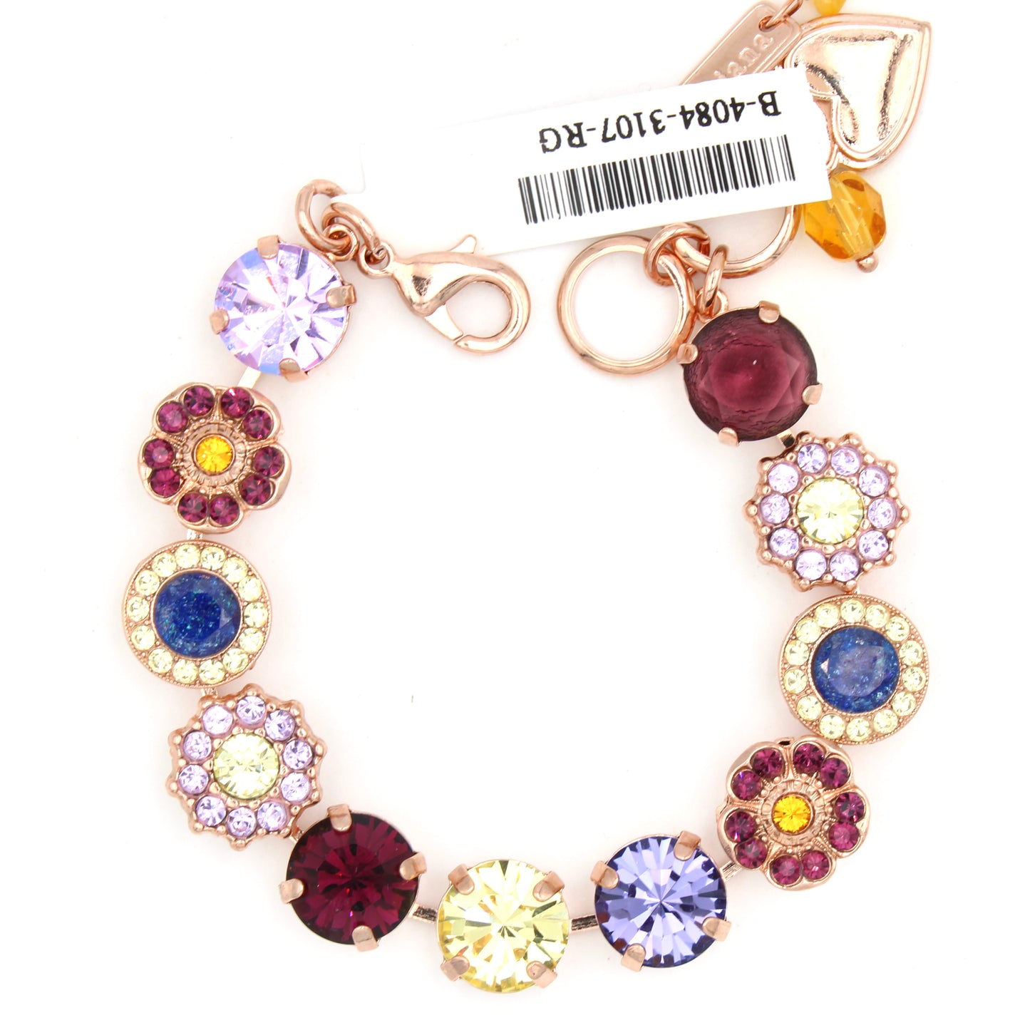 Sunrise Collection Large Rosette Bracelet in Rose Gold