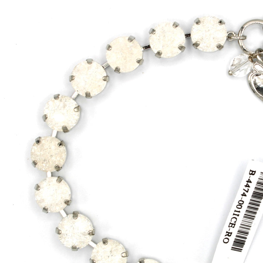 White ICE Large Everyday Bracelet - MaryTyke's