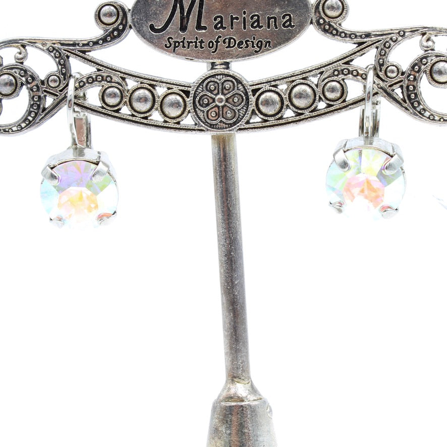 Crystal AB 11 MM Earrings