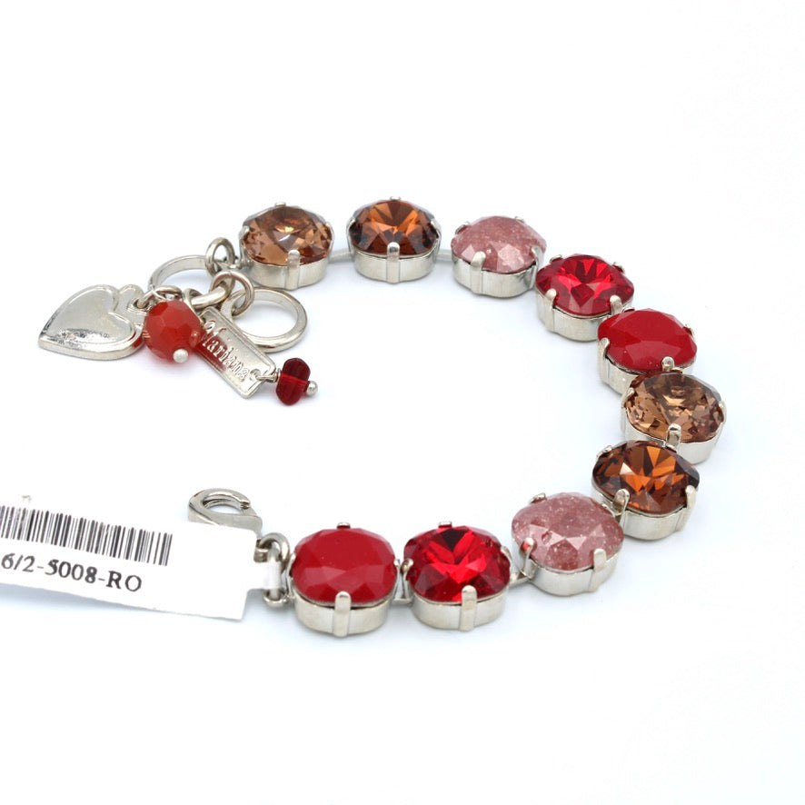 Bonfire 12MM Cushion Cut Bracelet