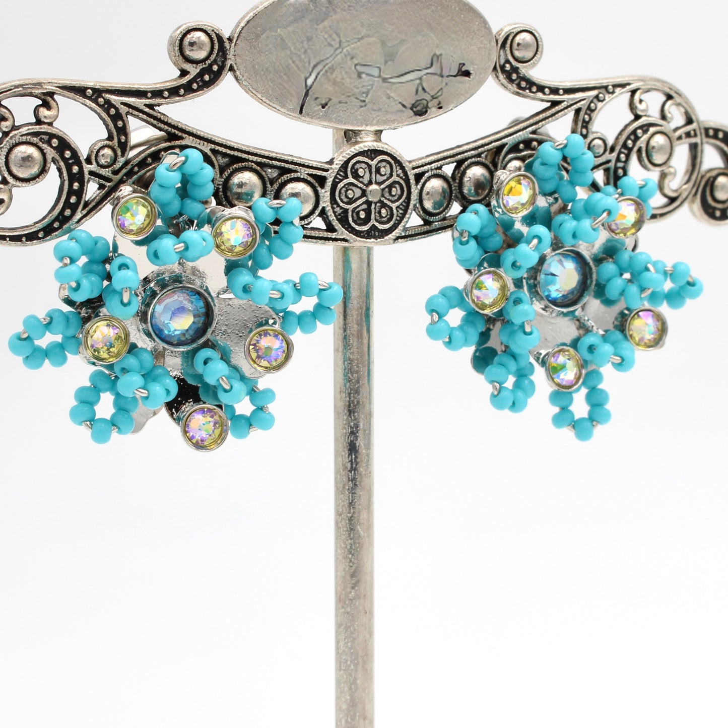 Tahitian Treat Turquoise Post Earrings by Sorrelli - MaryTyke's