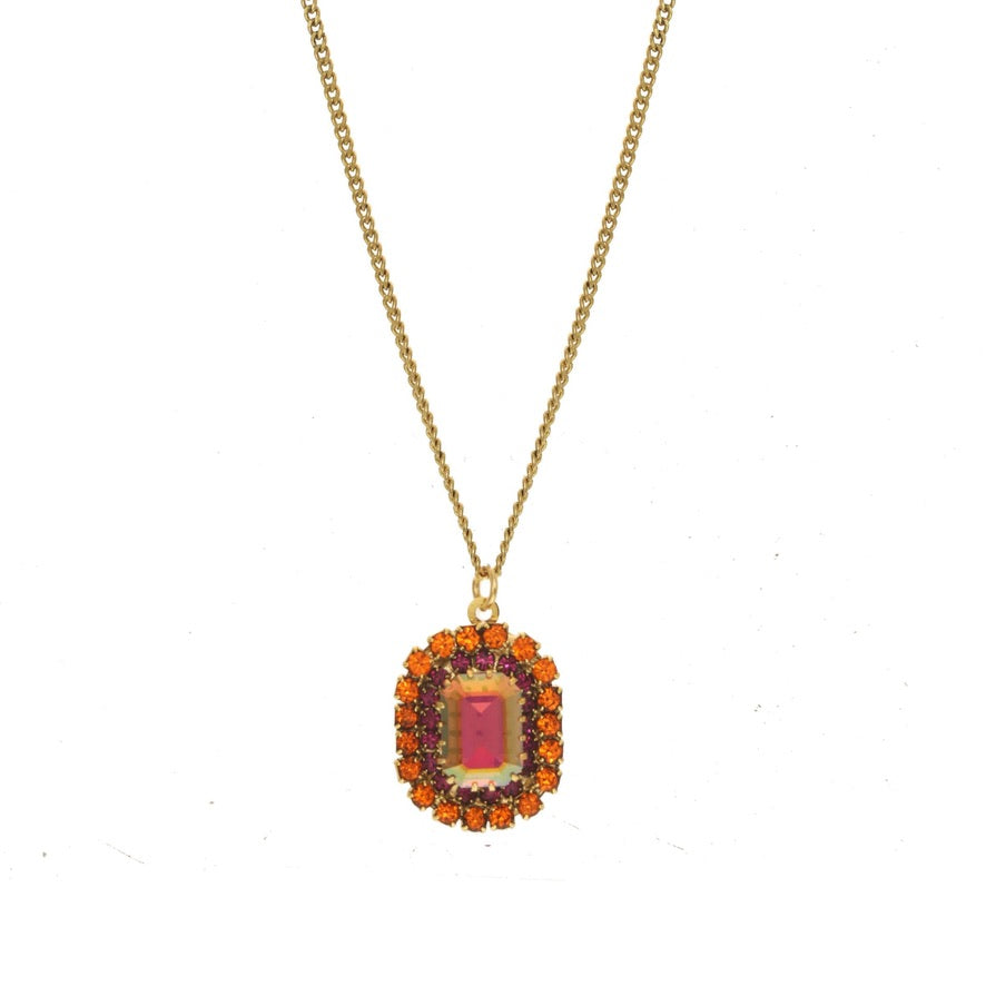 Emma Necklace in Rose Brandy