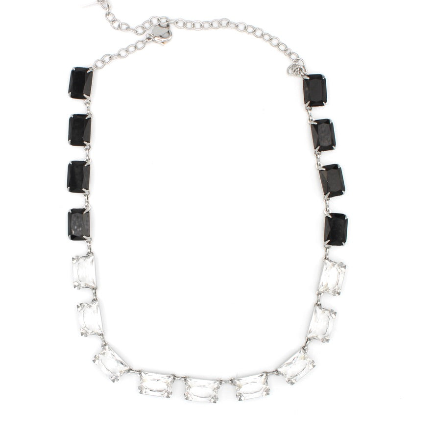 Julianna Mini Emerald Cut Statement Necklace