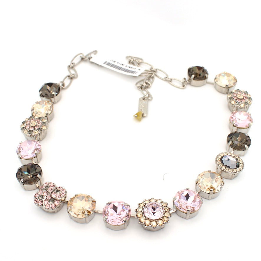 Champagne Kisses Extra Luxurious Cluster Necklace