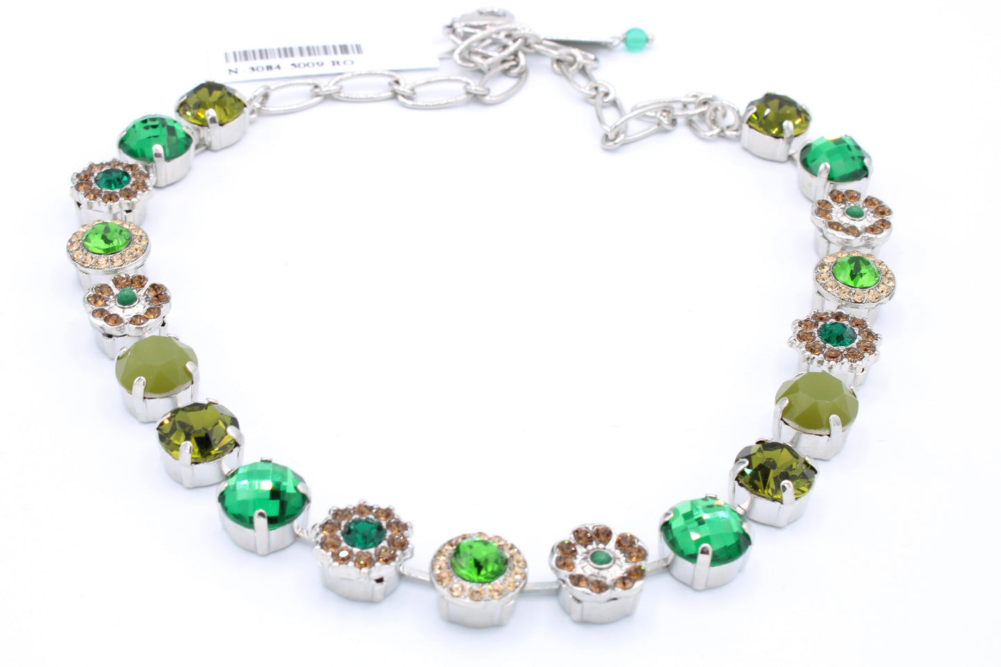 Evergreen Large Rosette Necklace