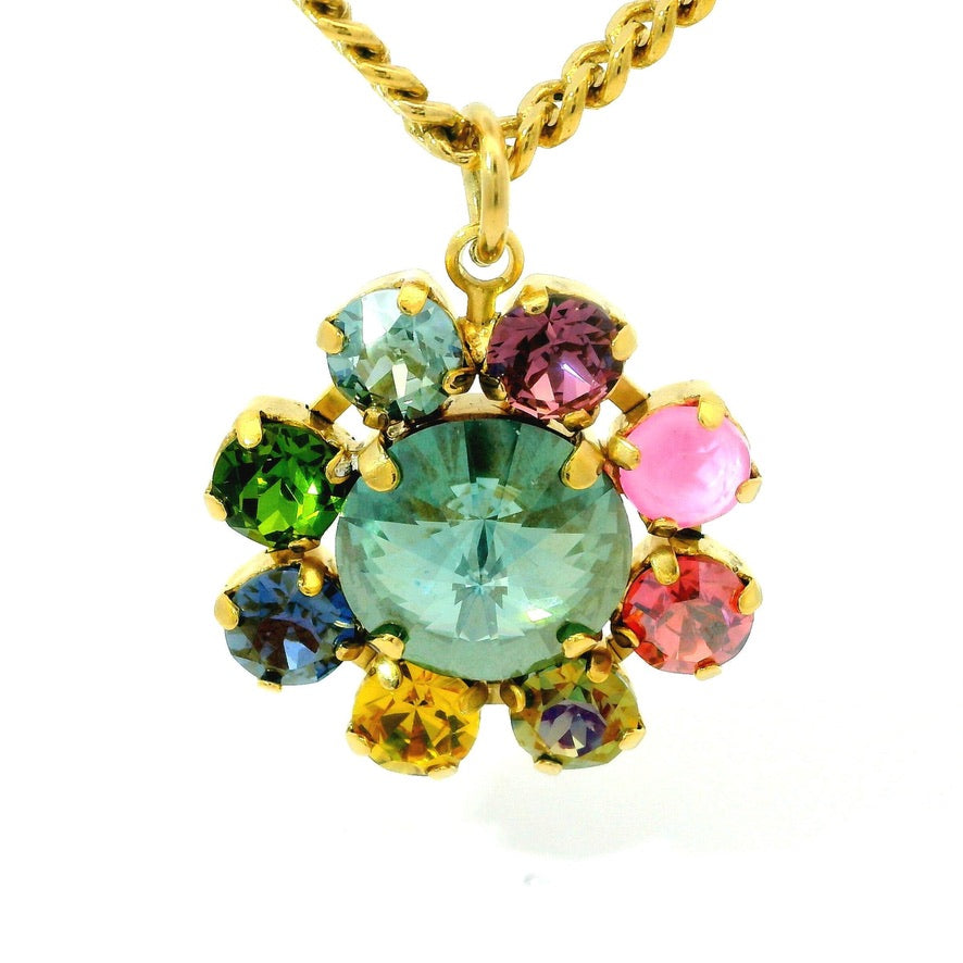 Twiggy Plus Necklace in Watermelon Pastel