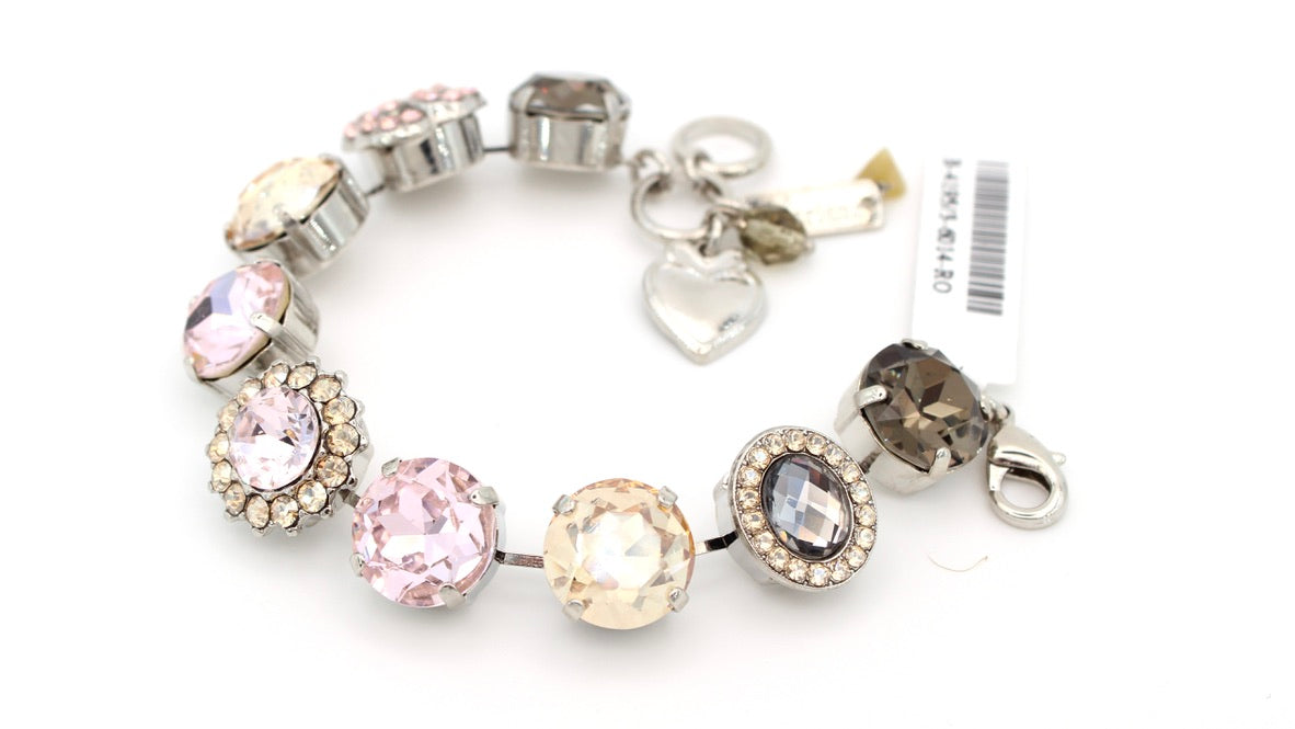 Champagne Kisses Extra Luxurious Cluster Bracelet