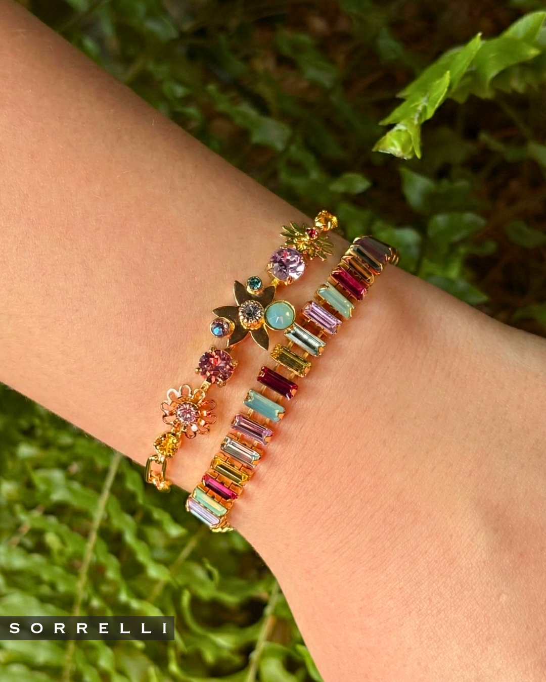 Bianca Tennis Bracelet in Candy Pop By Sorrelli