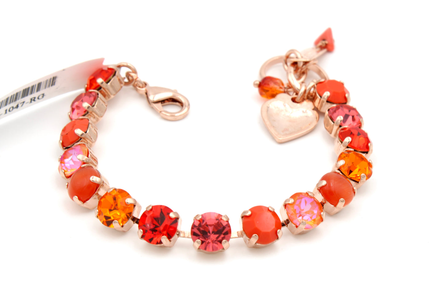 Saffron Collection Medium Everyday Bracelet in Rose Gold