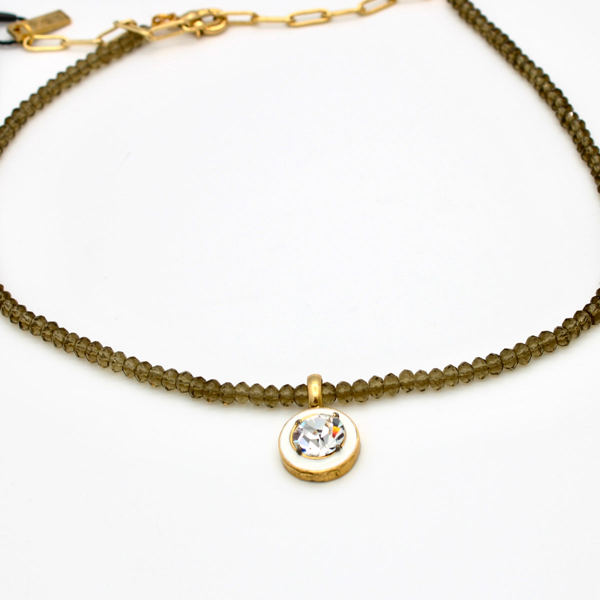 Dakota Necklace in White