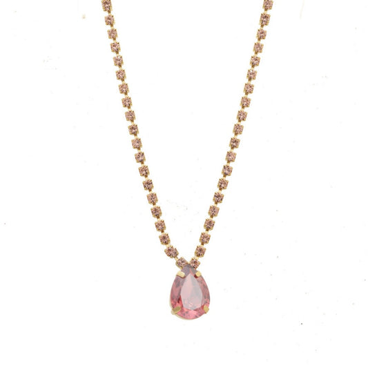 Milli Necklace in Vintage Rose and Rose Champagne