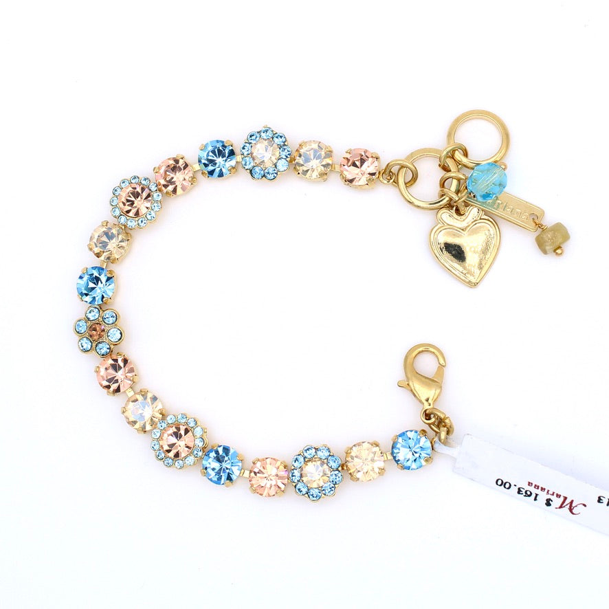 First Toast Collection Medium Blossom Bracelet in Gold