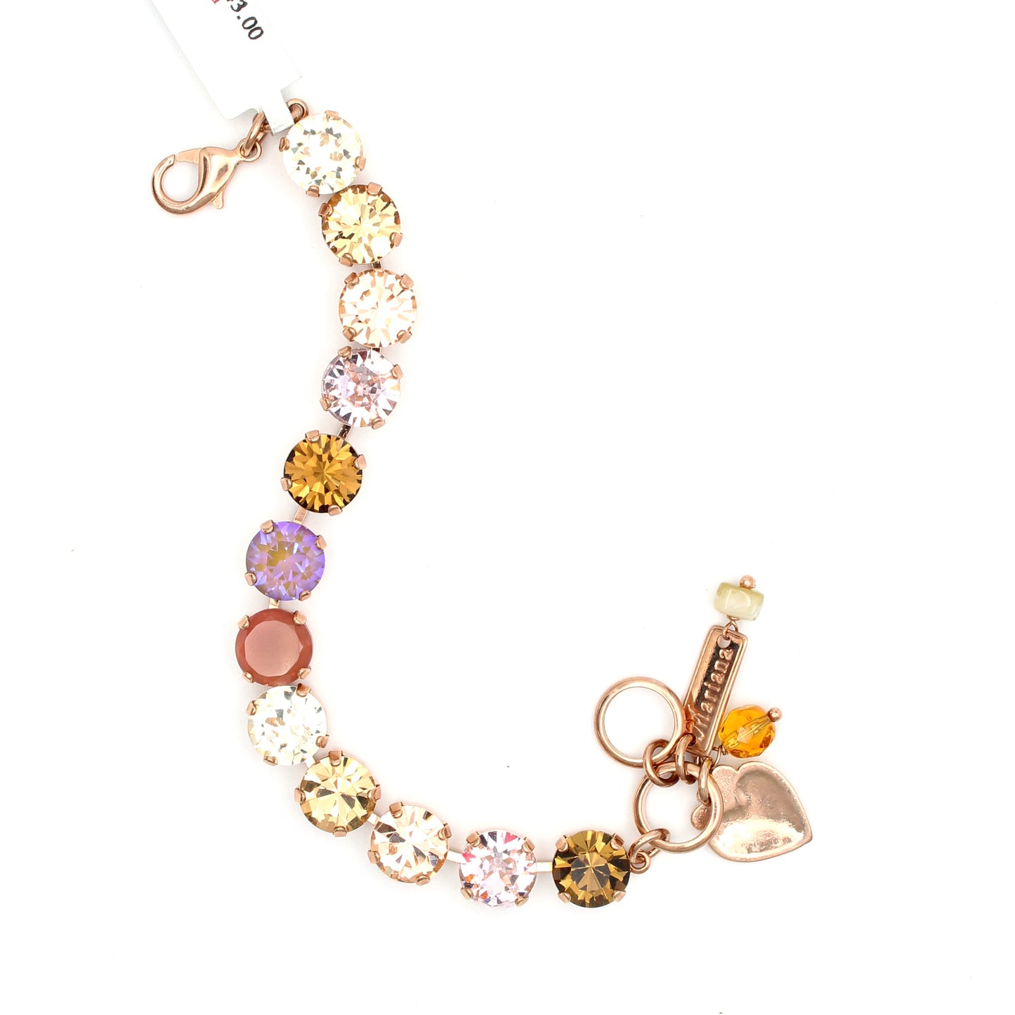 Amaretto Collection Large Everyday Bracelet in Rose Gold