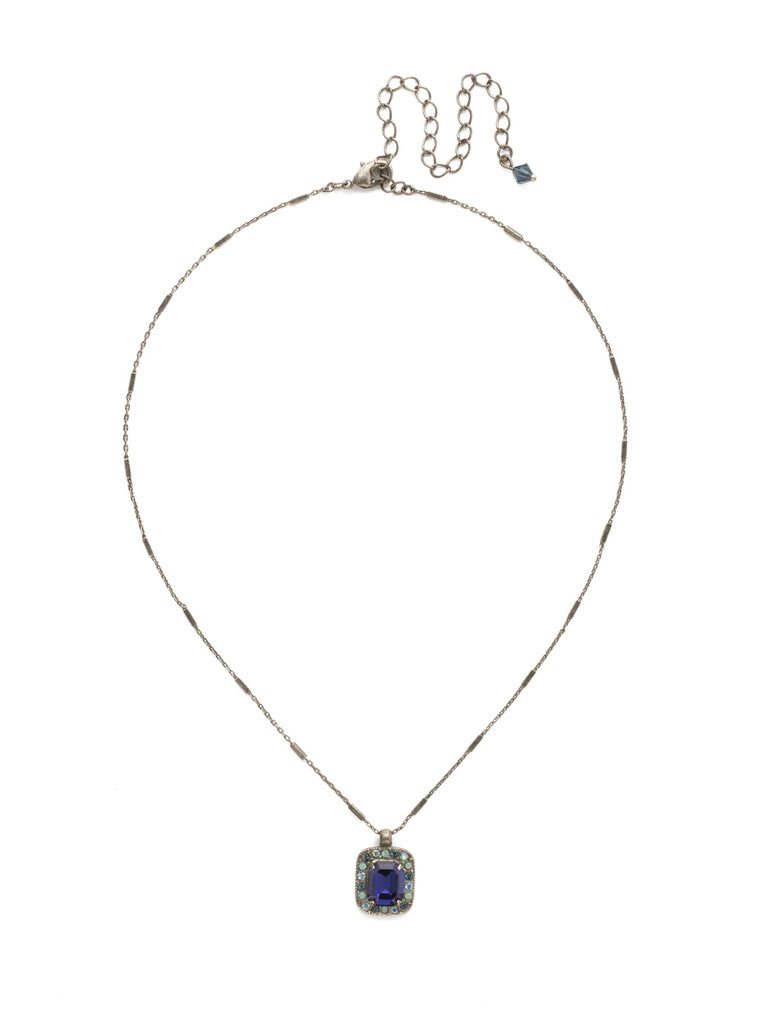 Octagon Pendant Necklace in Moonlit Shores by Sorrelli