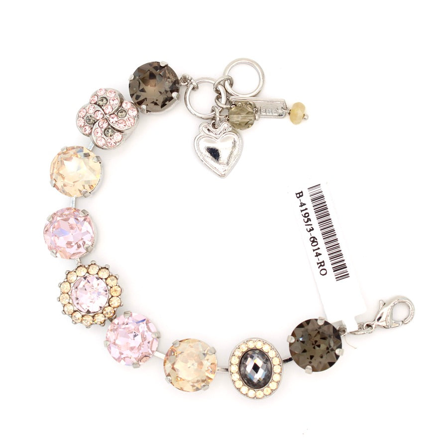 Champagne Kisses Extra Luxurious Cluster Bracelet