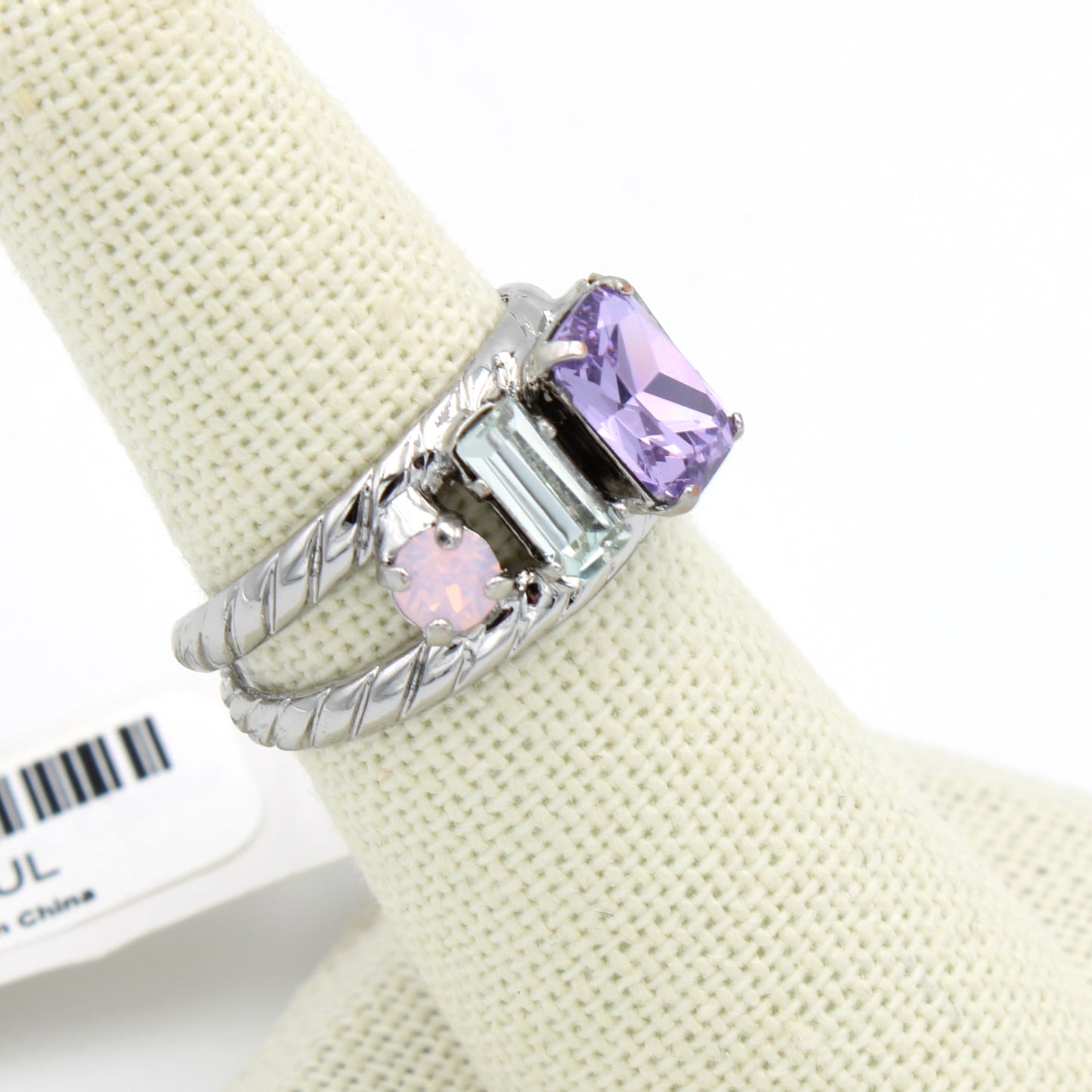 Tulip Petite Geo Band Ring by Sorrelli