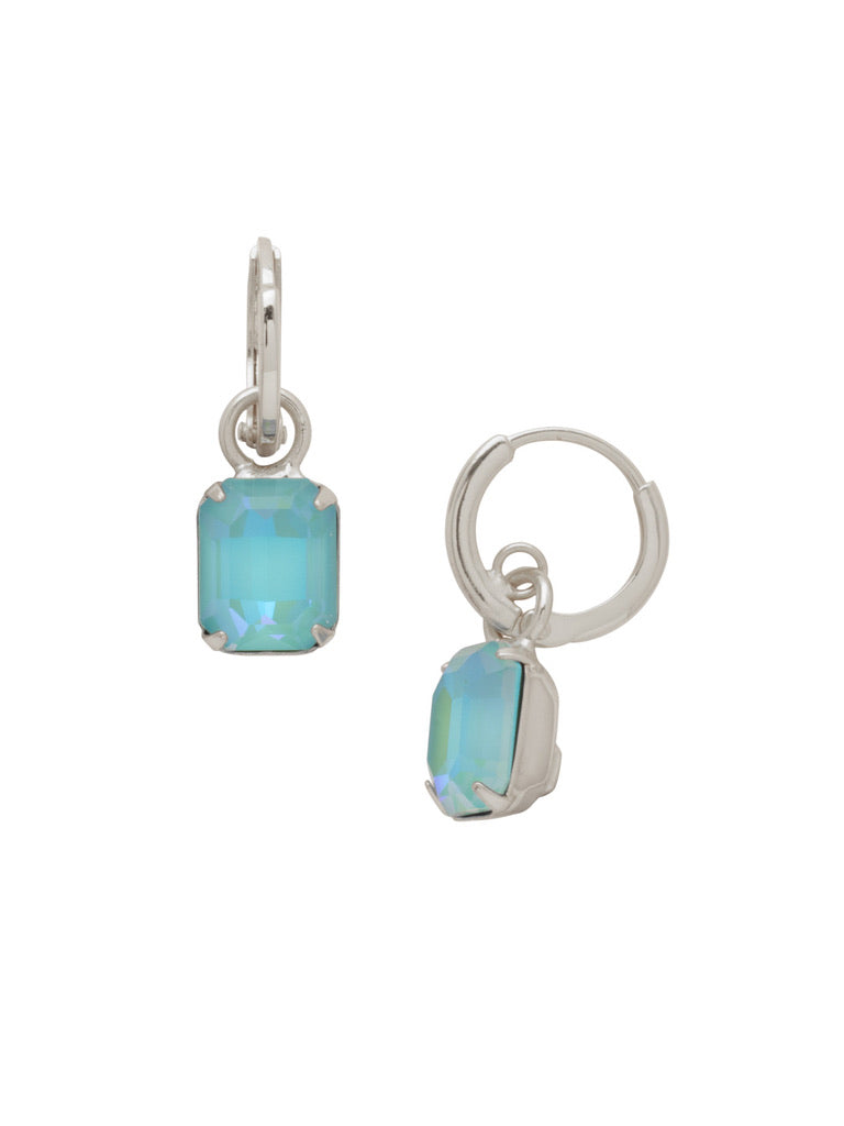 Summer Blue Delite Huggie Hoop Earrings by Sorrelli