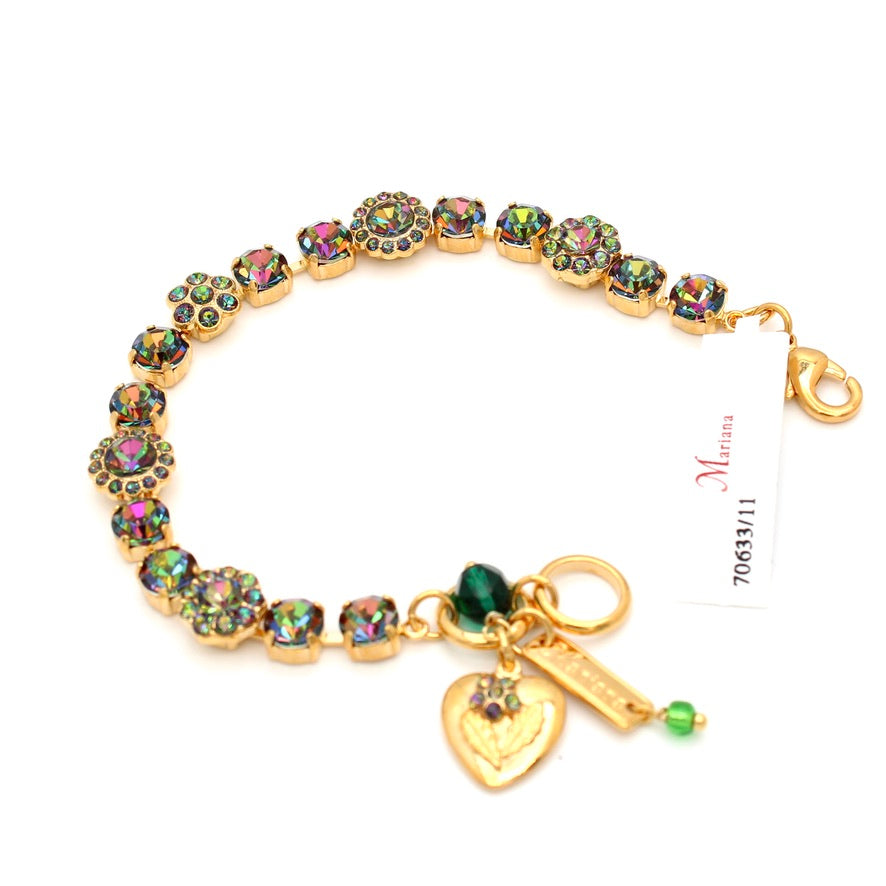 Vitrail Medium Blossom Bracelet in Gold