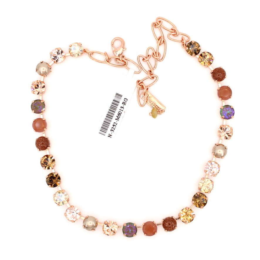 Amaretto Collection Medium Everyday Necklace in Rose Gold