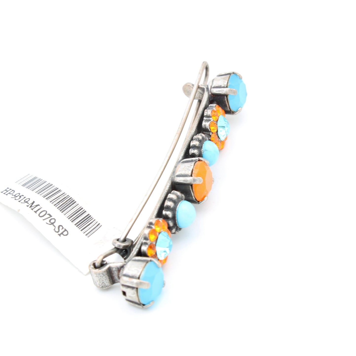 Serengeti Collection Orange and Turquoise Barrette