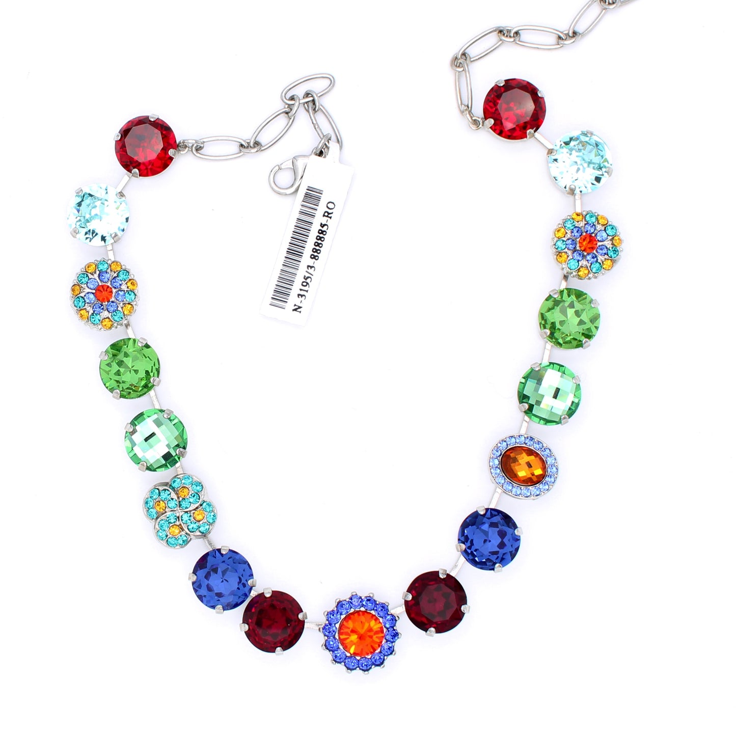 Kaleidoscope Collection 15MM Cluster Necklace