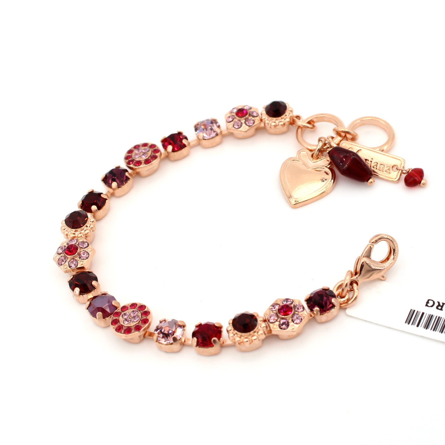 Cranberry Crush Small Elemental Bracelet in Rose Gold