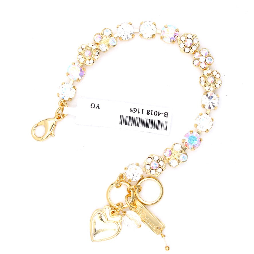 Winds of Change Collection Medium Cluster Bracelet in Gold