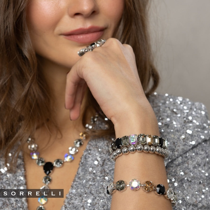 Evening Moon Cushion Cut Bracelet by Sorrelli