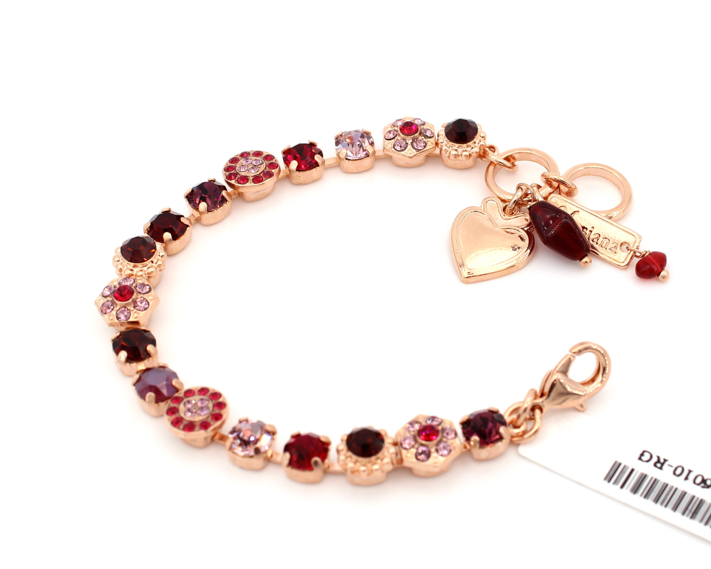 Cranberry Crush Small Elemental Bracelet in Rose Gold