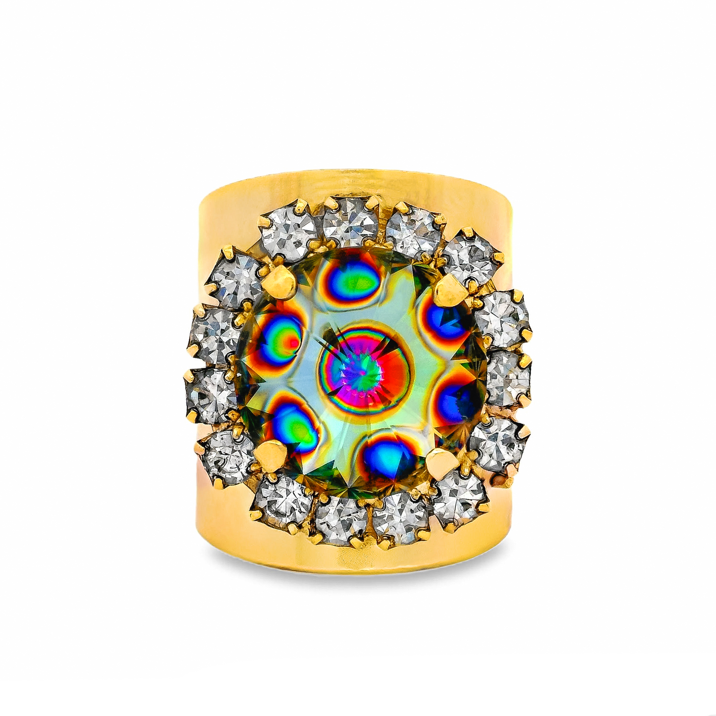 Jacci Ring in Dark Peacock