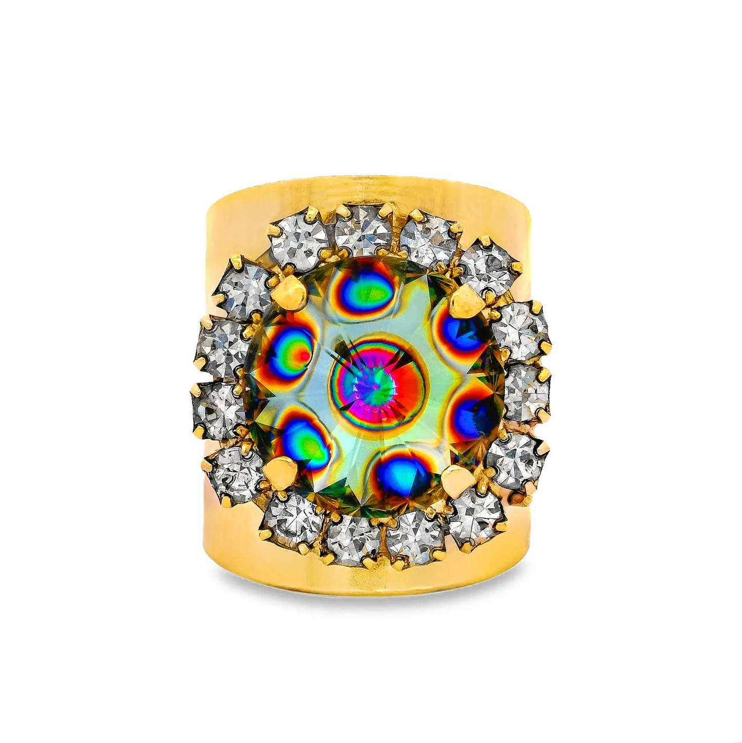 Jacci Ring in Dark Peacock