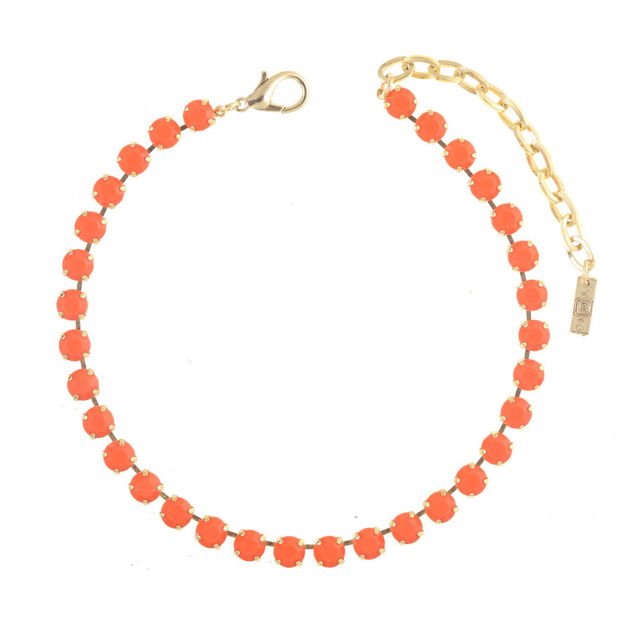 Oakland Necklace in Coral