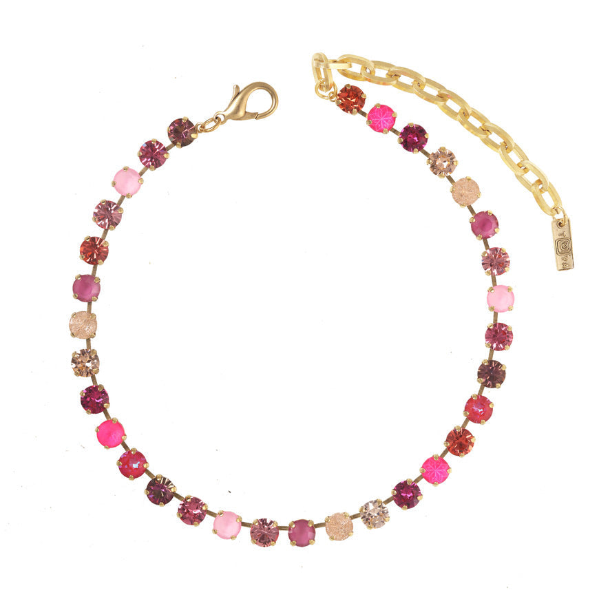 Oakland Necklace in Pink Mix
