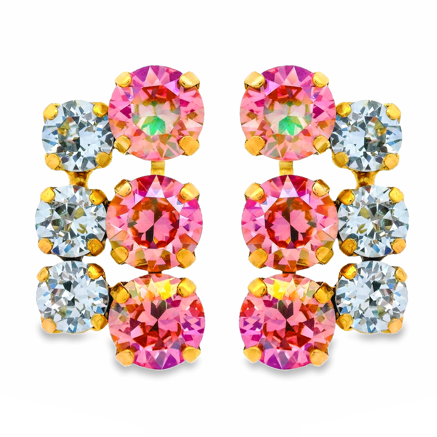 Zoe Earrings in Candy Crush by Tova