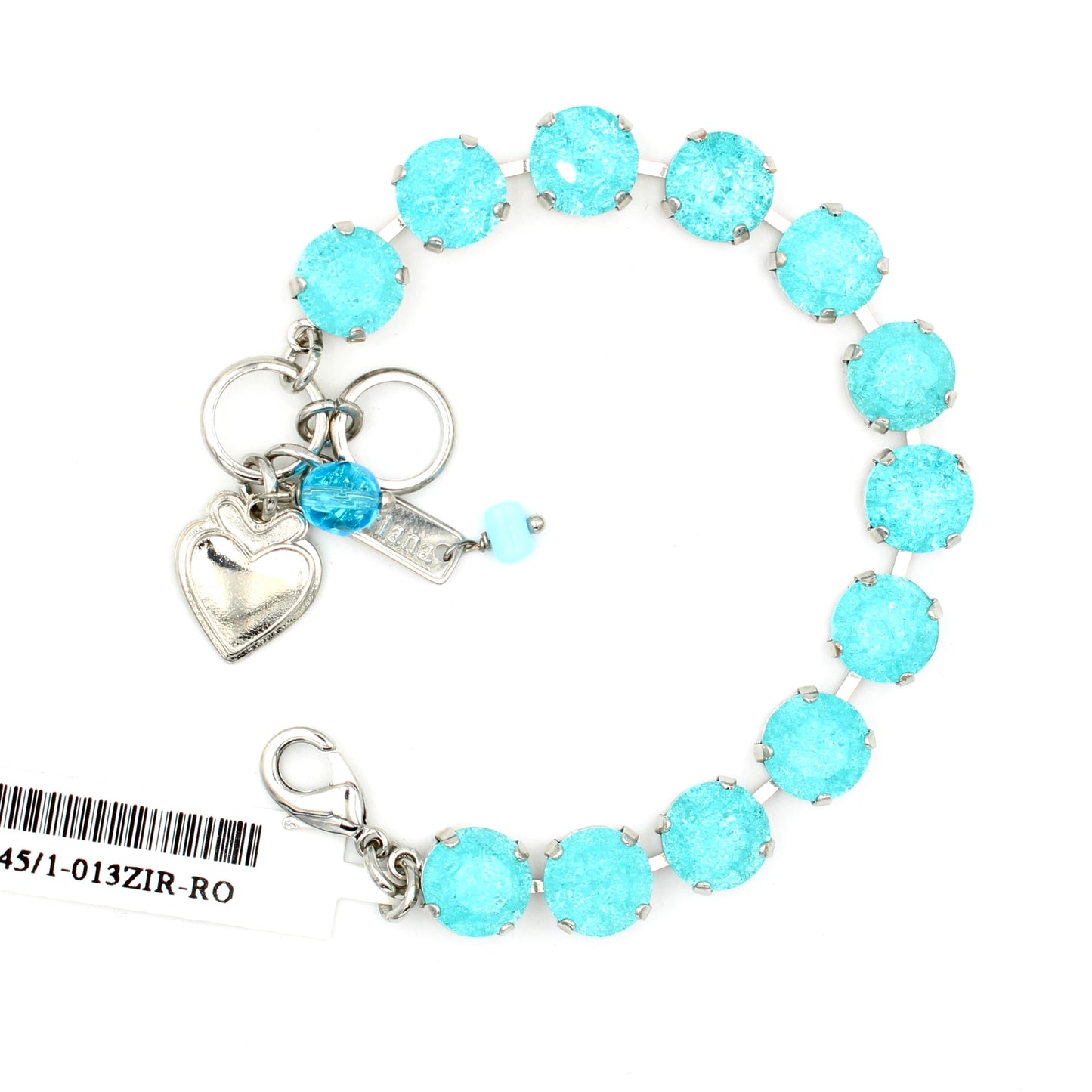 ZIRCON - Aqua 10MM Lovable Every Day Bracelet - MaryTyke's