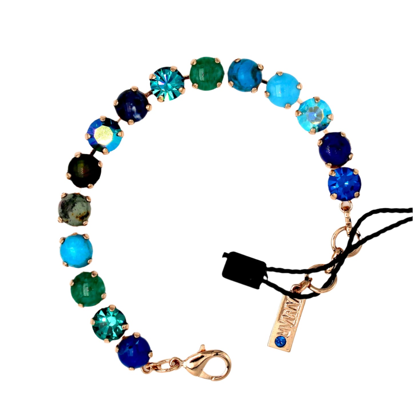 Green Pacific Must Have 8.5MM Bracelet in Rose Gold - AMARO - MaryTyke's