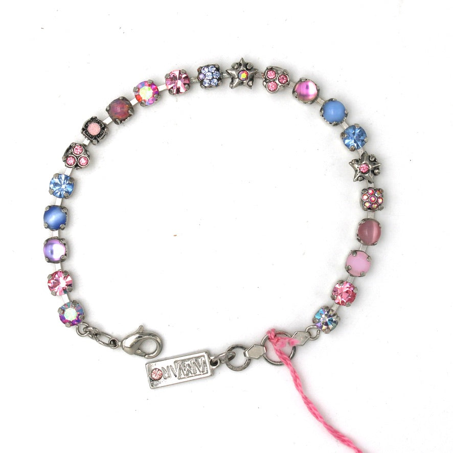Soft Pastels Petite Crystal Star Bracelet - MaryTyke's