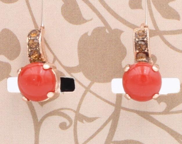 Spiritual Light Cinnamon Earrings in Rose Gold - MaryTyke's