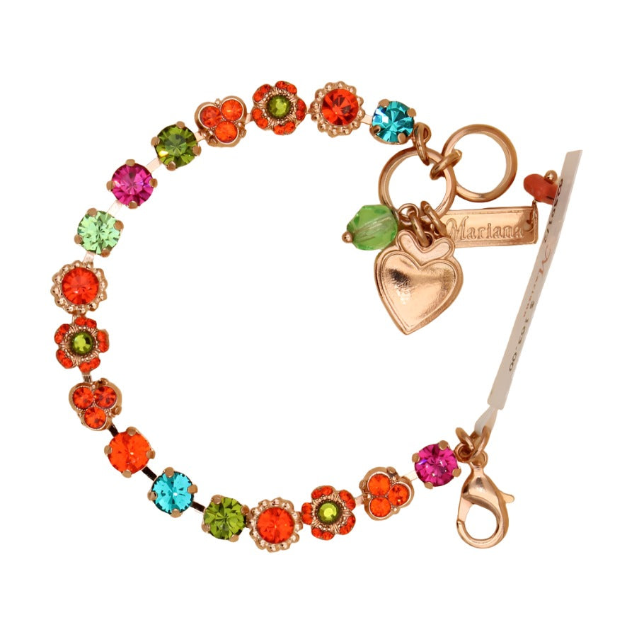 Tiger Lilly Collection Petite Blossom Bracelet in Rose Gold - MaryTyke's