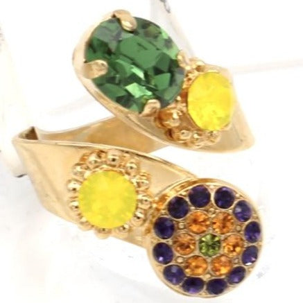 Holiday Lights Collection Wrap Ring in Gold - MaryTyke's