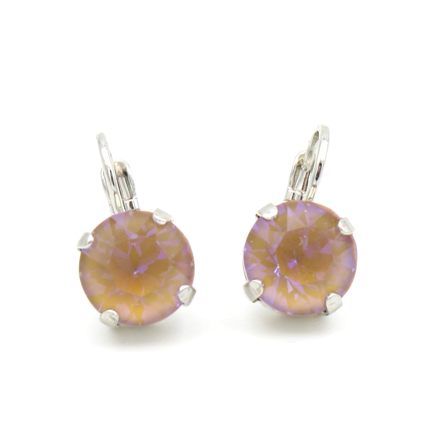 Twilight Sunkissed 10MM Crystal Earrings - MaryTyke's