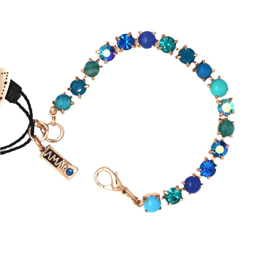 Green Pacific 6MM Everyday Bracelet - Rose Gold - AMARO - MaryTyke's